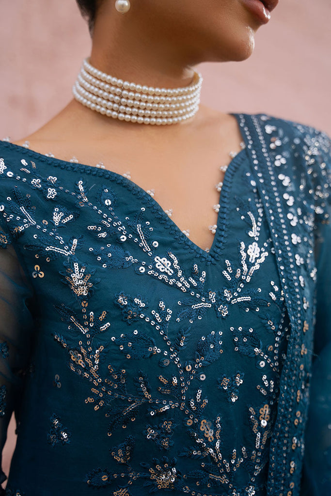 Cross Stitch | Wedding Collection 25 | AZURE TRANQUIL by Cross Stitch - Designer Dress - Type: Ladies Clothes - Available at Libayah - 100% Original