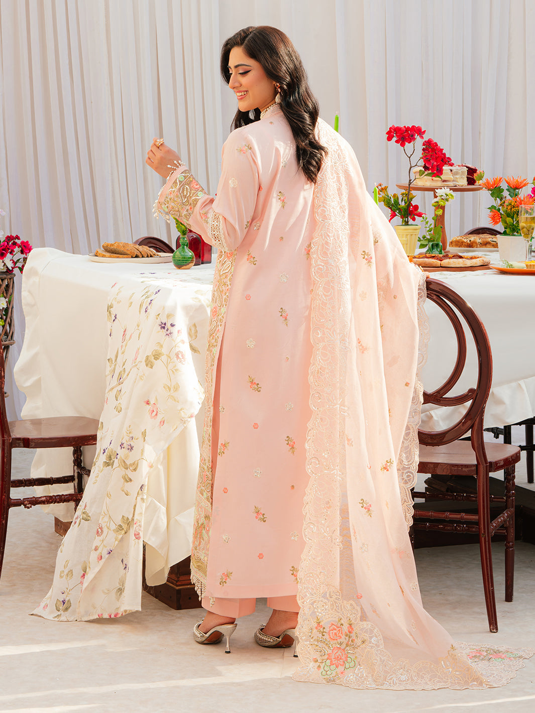 Mahnur | Allenura Luxury Lawn 24 | AZURE by Mahnur - Designer Dress - Type: Ladies Clothes - Available at Libayah - 100% Original