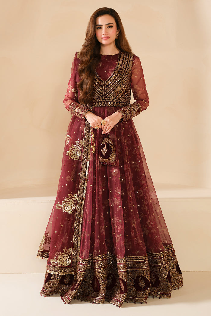 Jazmin | Velvet Edit 24 | VF-2033 by Jazmin - Designer Dress - Type: Ladies Clothes - Available at Libayah - 100% Original