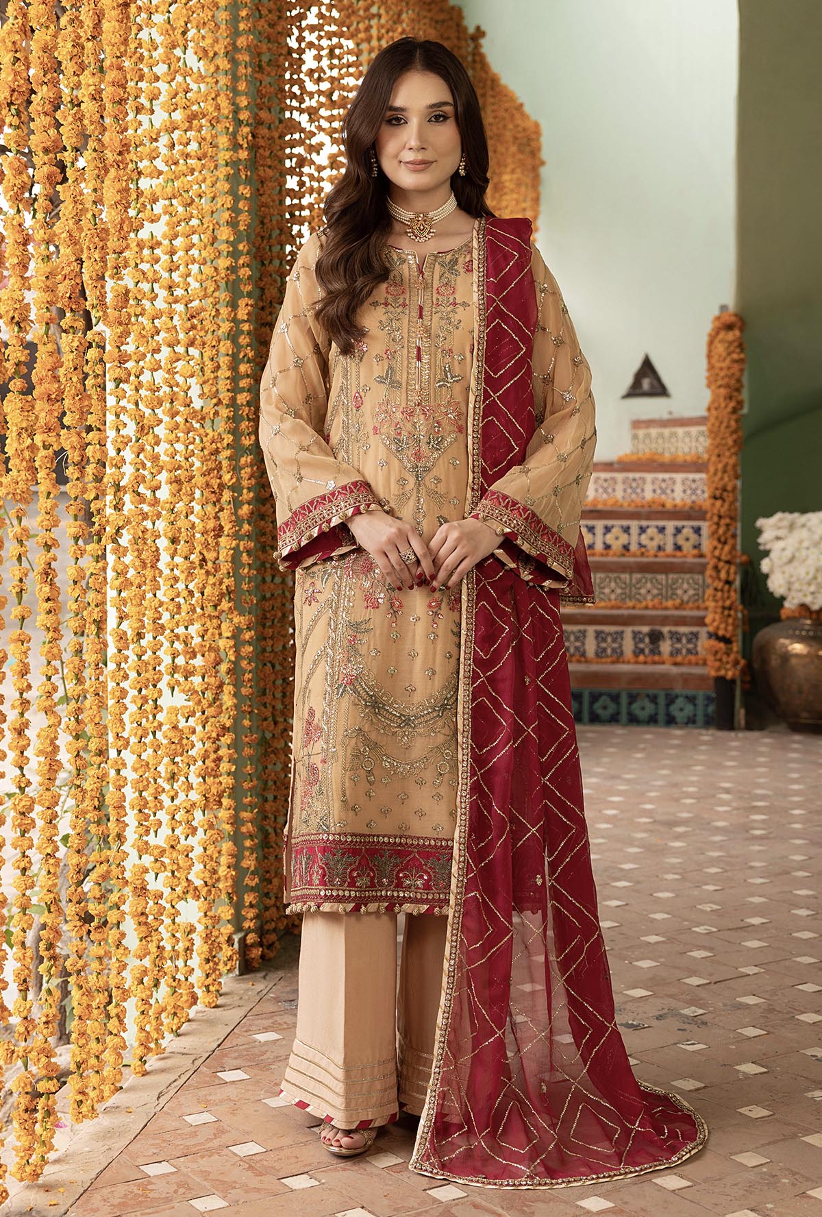 Adans Libas | Rang e Mehfil Formals |  RANG-E-MEHFIL 008 by Adans Libas - Designer Dress - Type: Ladies Clothes - Available at Libayah - 100% Original