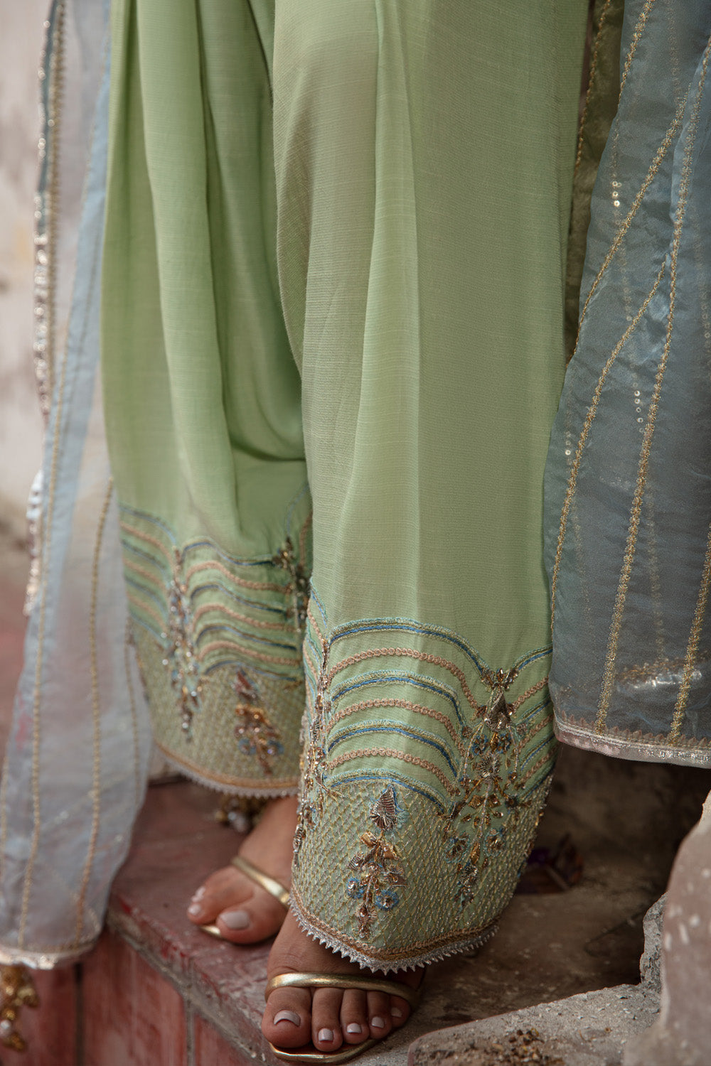 Nilofer Shahid | Maansi Edit | Adeena by Nilofer Shahid - Designer Dress - Type: Ladies Clothes - Available at Libayah - 100% Original