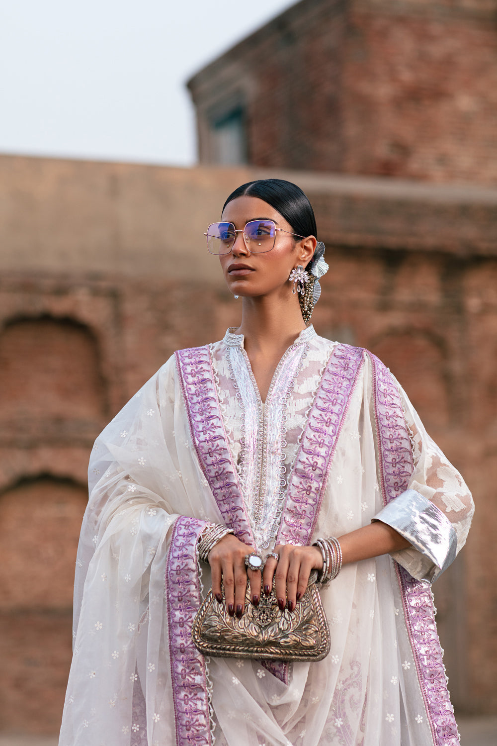 Nilofer Shahid | Maansi Edit | Adira by Nilofer Shahid - Designer Dress - Type: Ladies Clothes - Available at Libayah - 100% Original