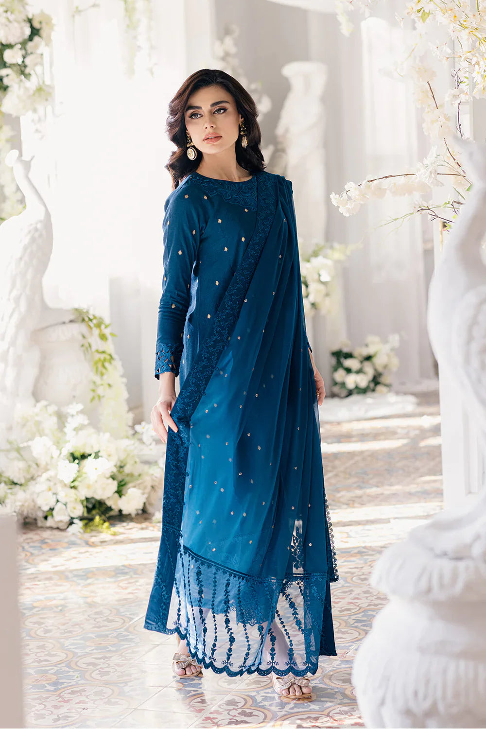 Azure | Ensembles Embroidered Formals | Aegean Breeze by Azure - Designer Dress - Type: Ladies Clothes - Available at Libayah - 100% Original