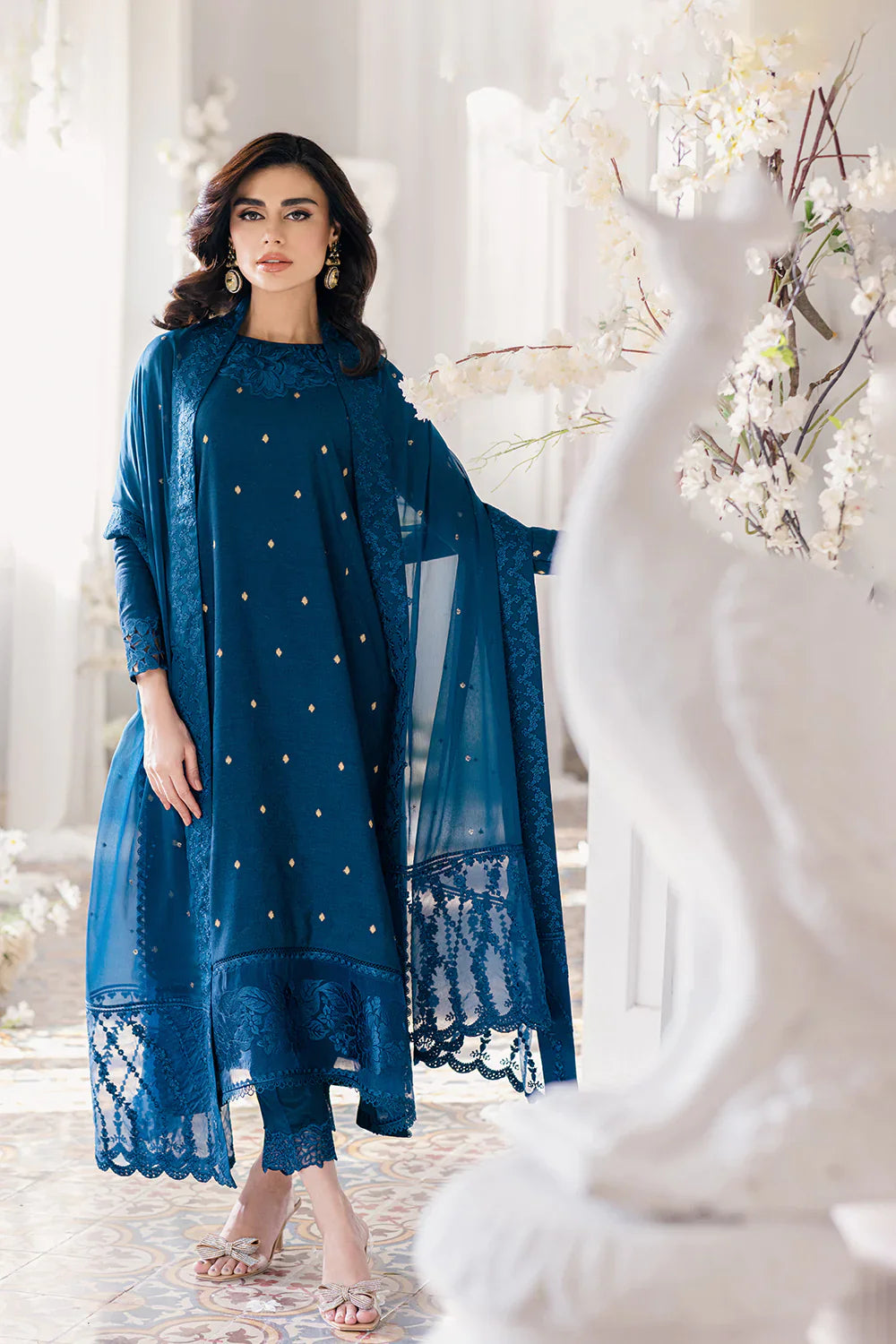 Azure | Ensembles Embroidered Formals | Aegean Breeze by Azure - Designer Dress - Type: Ladies Clothes - Available at Libayah - 100% Original