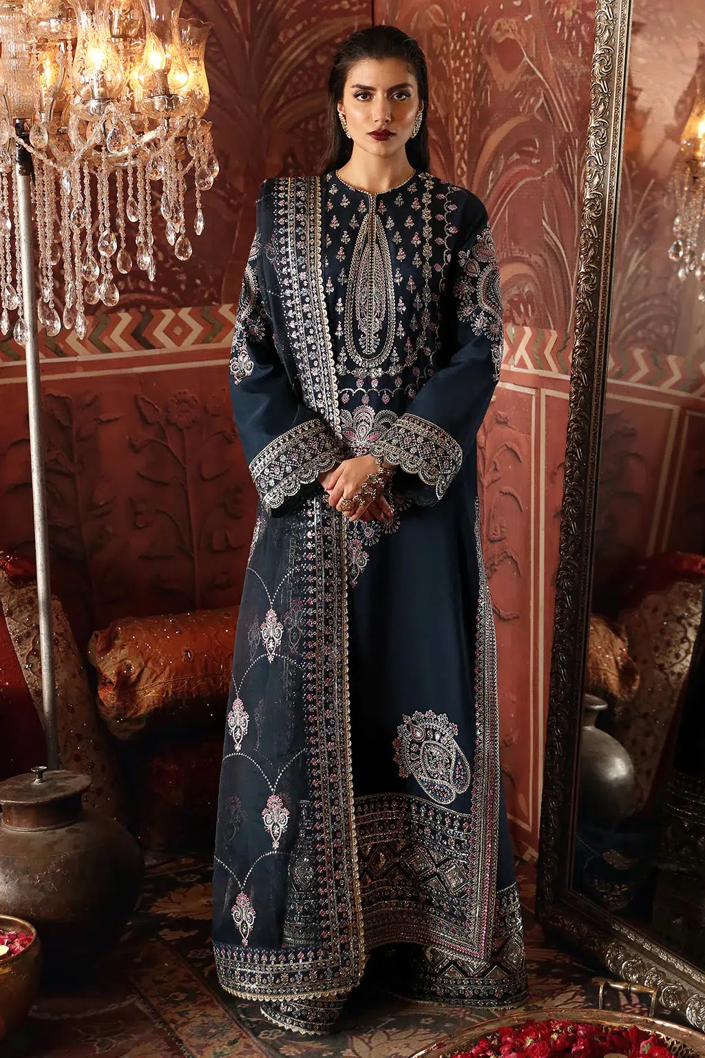 Afrozeh | Divani Silk Edit 23 | Naghma by Afrozeh - Designer Dress  - Type : Ladies Clothes - Available at Libayah - 100% Original 