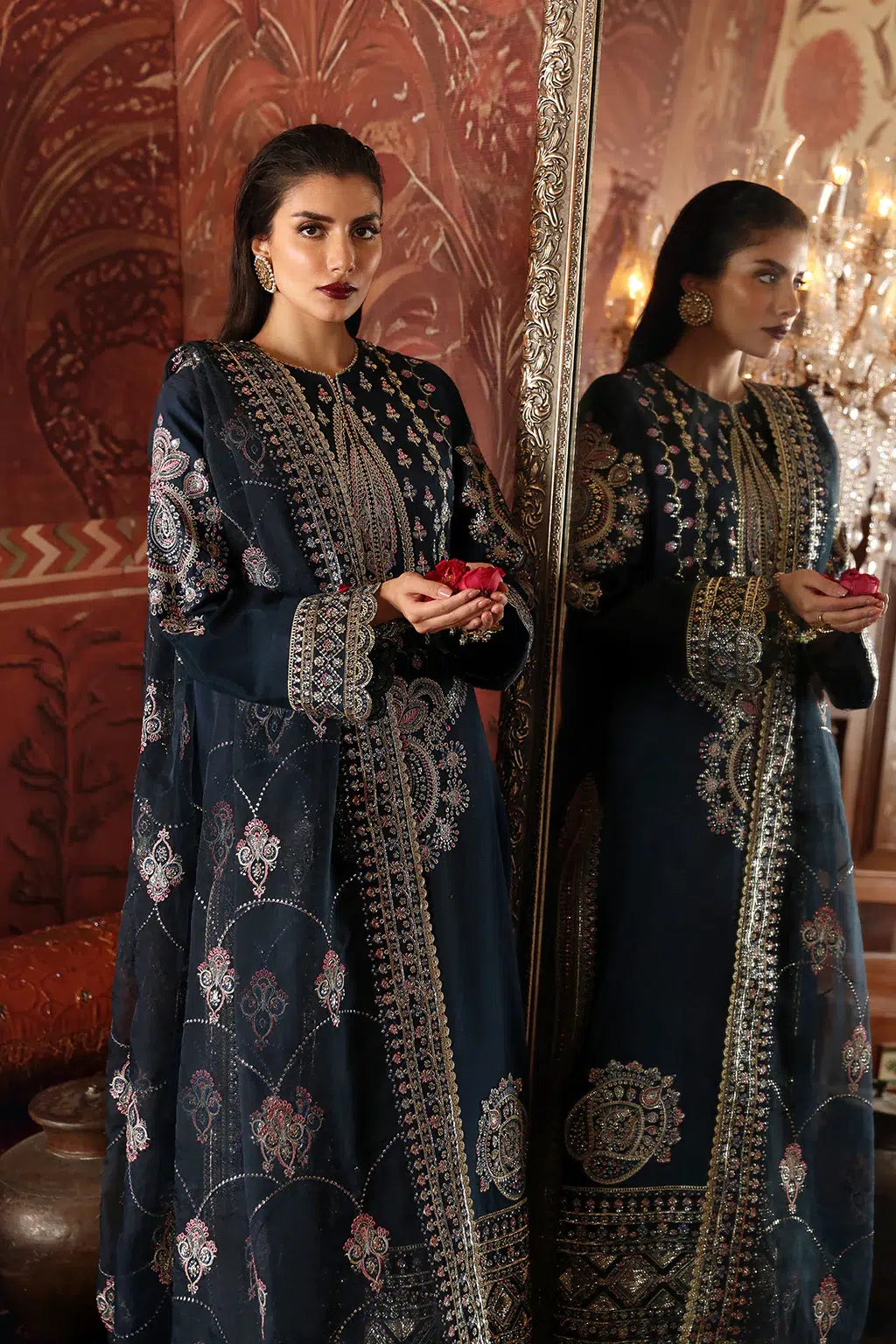 Afrozeh | Divani Silk Edit 23 | Naghma by Afrozeh - Designer Dress  - Type : Ladies Clothes - Available at Libayah - 100% Original 