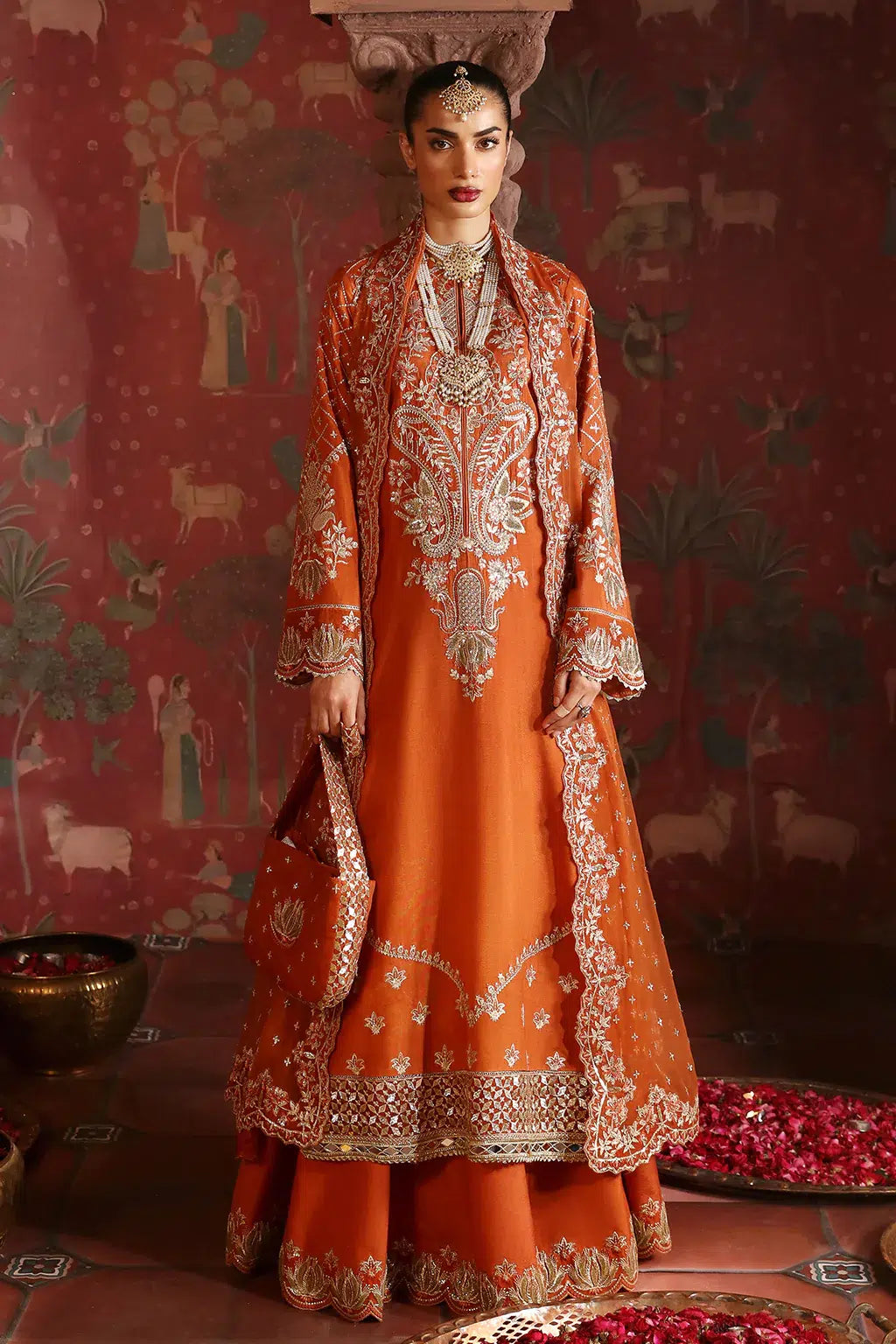 Afrozeh | Divani Silk Edit 23 | Zarish by Afrozeh - Designer Dress  - Type : Ladies Clothes - Available at Libayah - 100% Original 