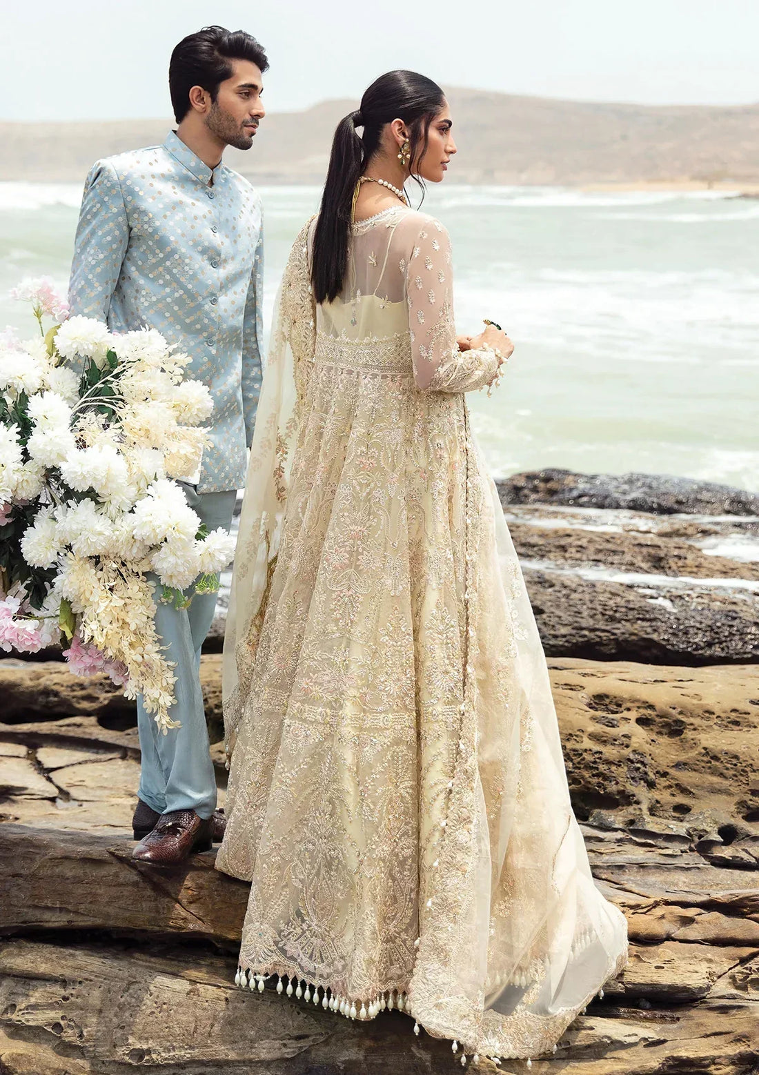 Afrozeh | Dastangoi Wedding Formal'24 | AWE-06 AROOHI by Afrozeh - Designer Dress  - Type : Ladies Clothes - Available at Libayah - 100% Original 