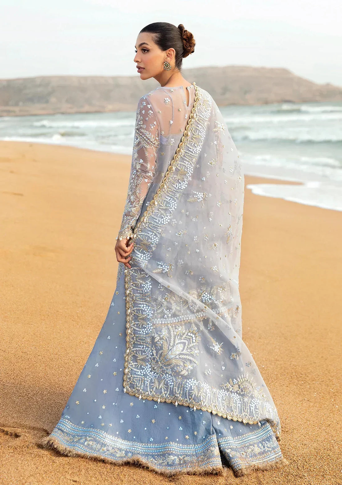 Afrozeh | Dastangoi Wedding Formal'24 | AWE-01 NASHMIA by Afrozeh - Designer Dress  - Type : Ladies Clothes - Available at Libayah - 100% Original 