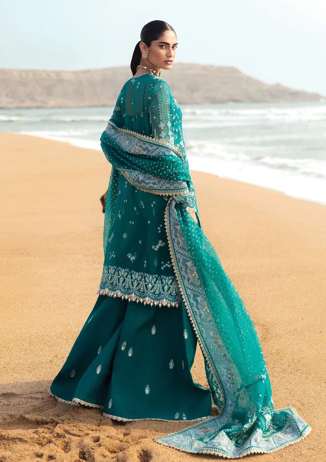 Afrozeh | Dastangoi Wedding Formal'24 | AWE-02 FIRDAUS by Afrozeh - Designer Dress  - Type : Ladies Clothes - Available at Libayah - 100% Original 