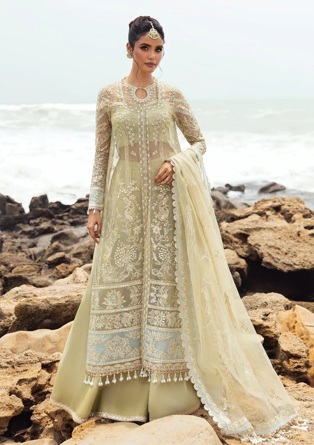 Afrozeh | Dastangoi Wedding Formal'24 | AWE-09 LEELA by Afrozeh - Designer Dress  - Type : Ladies Clothes - Available at Libayah - 100% Original 