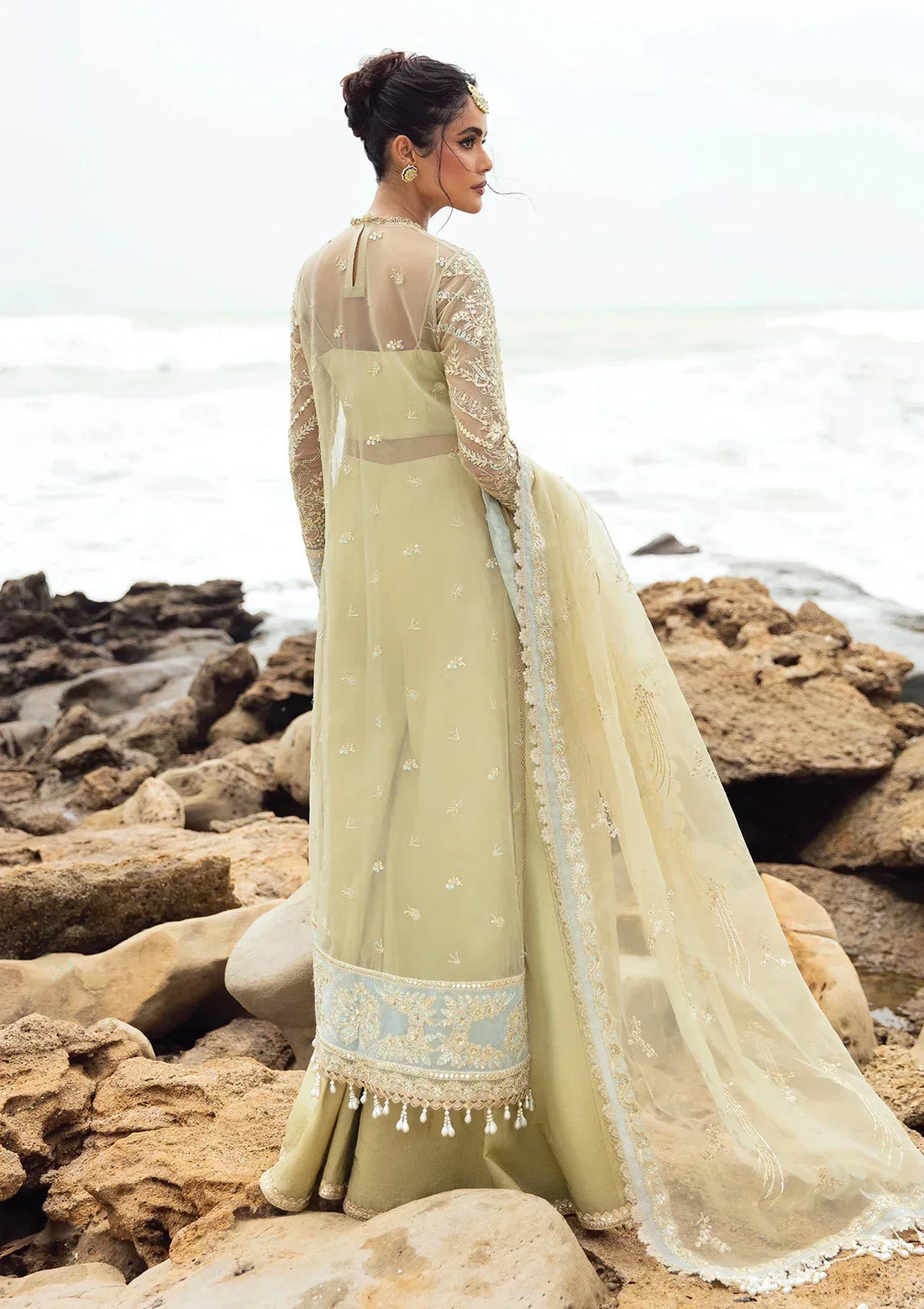 Afrozeh | Dastangoi Wedding Formal'24 | AWE-09 LEELA by Afrozeh - Designer Dress  - Type : Ladies Clothes - Available at Libayah - 100% Original 