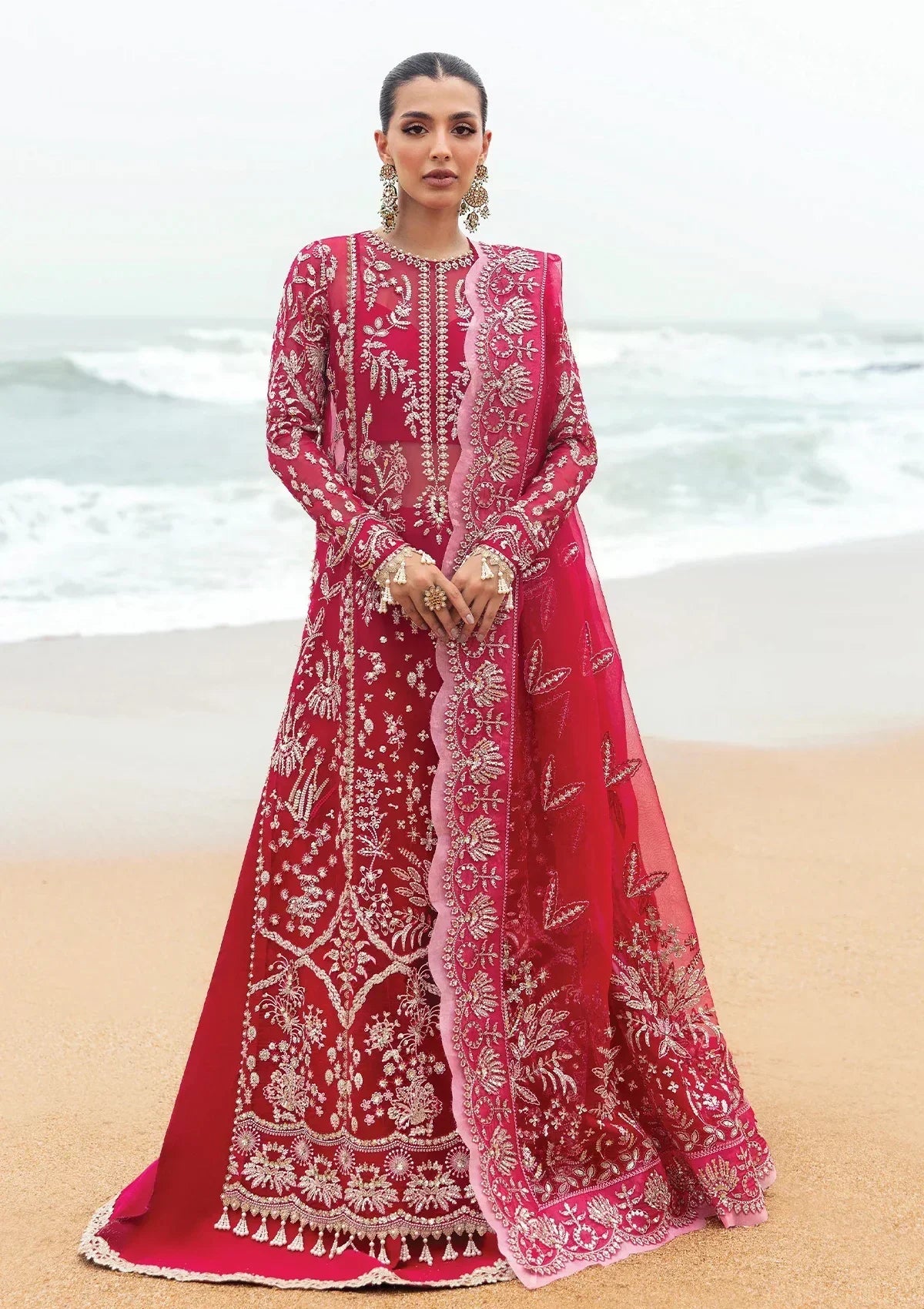Afrozeh | Dastangoi Wedding Formal'24 | AWE-04 NAGEEN by Afrozeh - Designer Dress  - Type : Ladies Clothes - Available at Libayah - 100% Original 