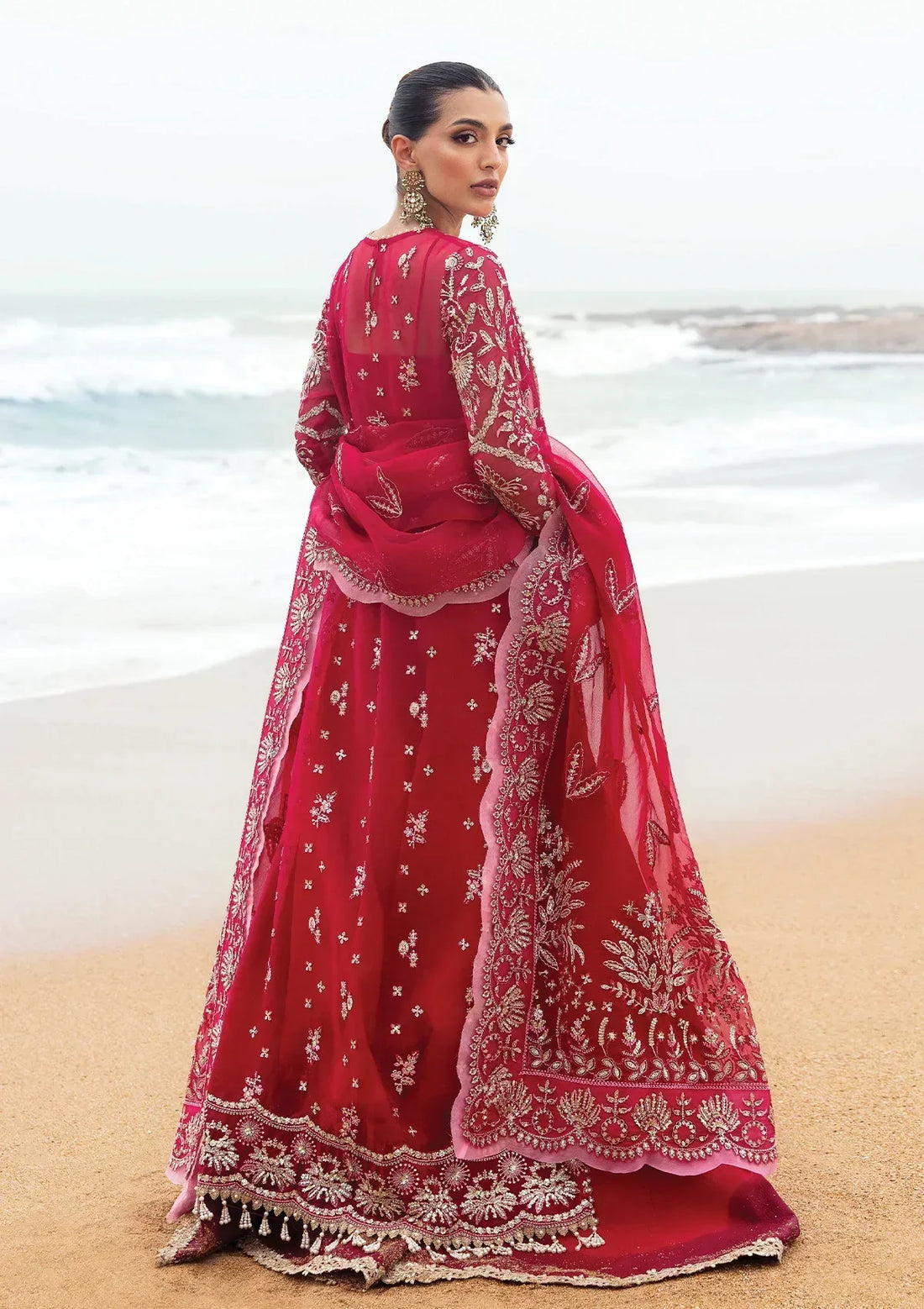 Afrozeh | Dastangoi Wedding Formal'24 | AWE-04 NAGEEN by Afrozeh - Designer Dress  - Type : Ladies Clothes - Available at Libayah - 100% Original 