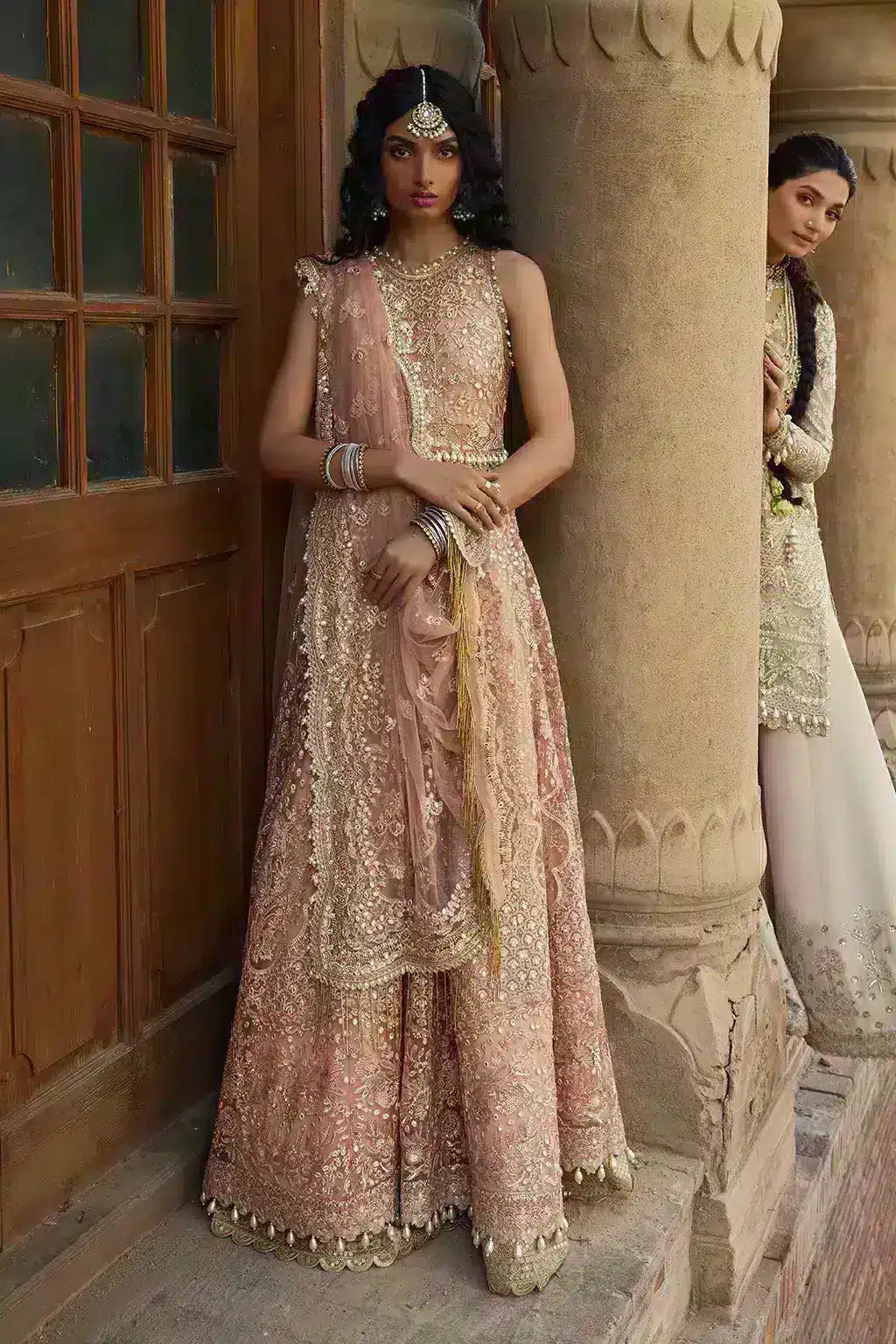 Afrozeh | Dastangoi Wedding Formals | Madhur by Afrozeh - Designer Dress  - Type : Ladies Clothes - Available at Libayah - 100% Original 