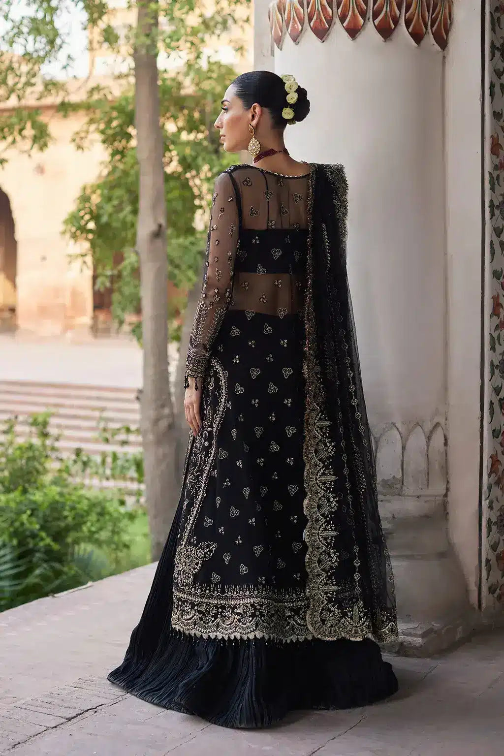 Afrozeh | Dastangoi Wedding Formals | Nafeesa by Afrozeh - Designer Dress  - Type : Ladies Clothes - Available at Libayah - 100% Original 