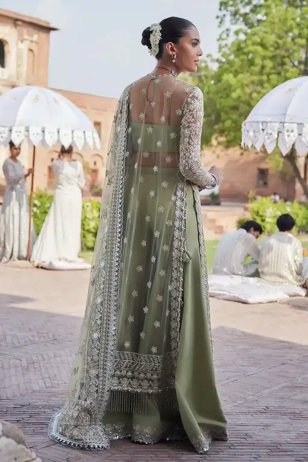Afrozeh | Dastangoi Wedding Formals | Nigar by Afrozeh - Designer Dress  - Type : Ladies Clothes - Available at Libayah - 100% Original 