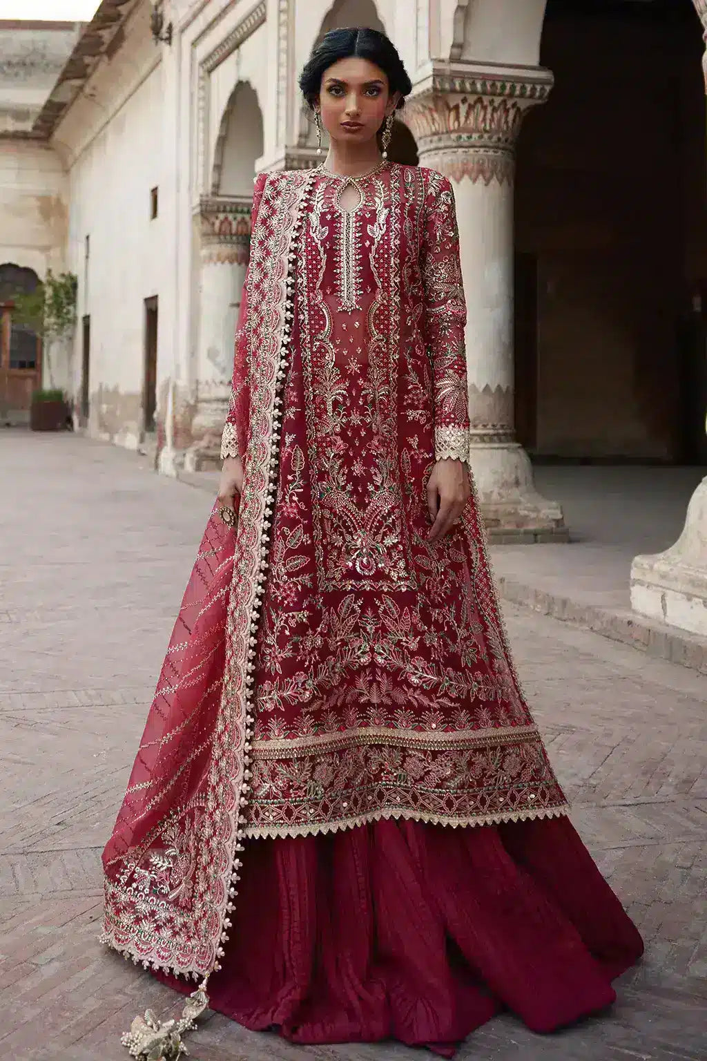 Afrozeh | Dastangoi Wedding Formals | Noor Jehan by Afrozeh - Designer Dress  - Type : Ladies Clothes - Available at Libayah - 100% Original 