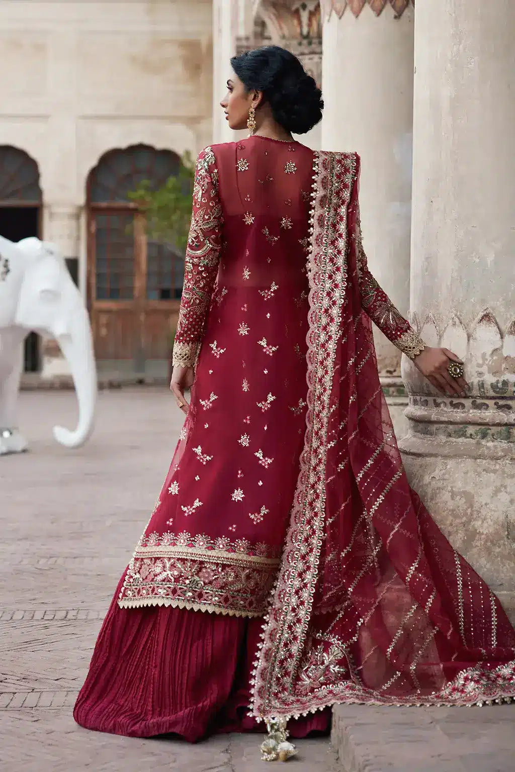 Afrozeh | Dastangoi Wedding Formals | Noor Jehan by Afrozeh - Designer Dress  - Type : Ladies Clothes - Available at Libayah - 100% Original 