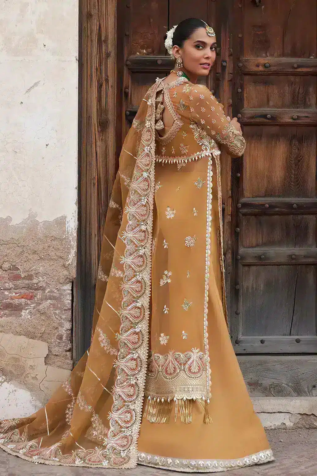 Afrozeh | Dastangoi Wedding Formals | Shafaq by Afrozeh - Designer Dress  - Type : Ladies Clothes - Available at Libayah - 100% Original 