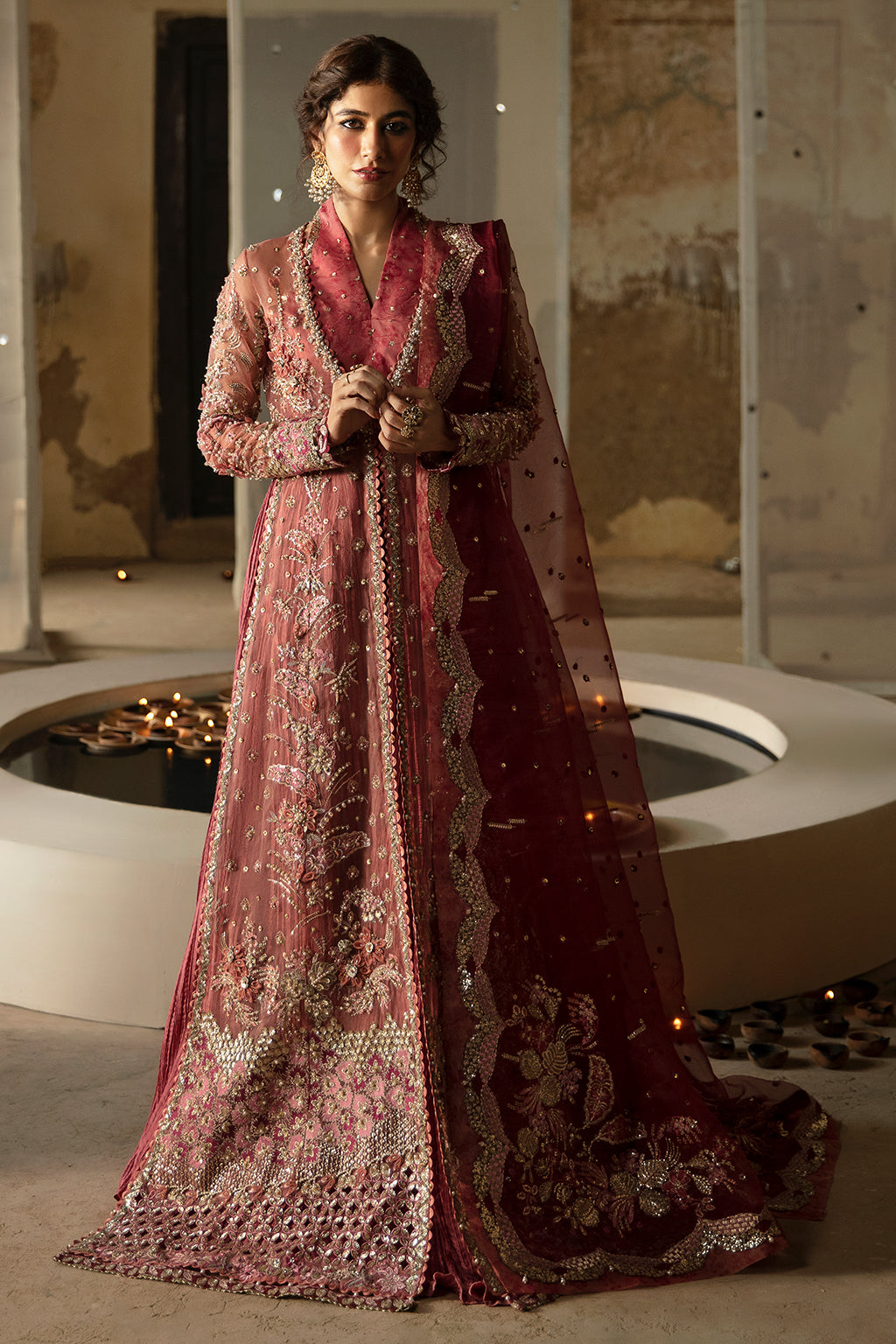 Afrozeh | Hayat Wedding Formals 24 | Mehreen by Afrozeh - Designer Dress  - Type : Ladies Clothes - Available at Libayah - 100% Original 