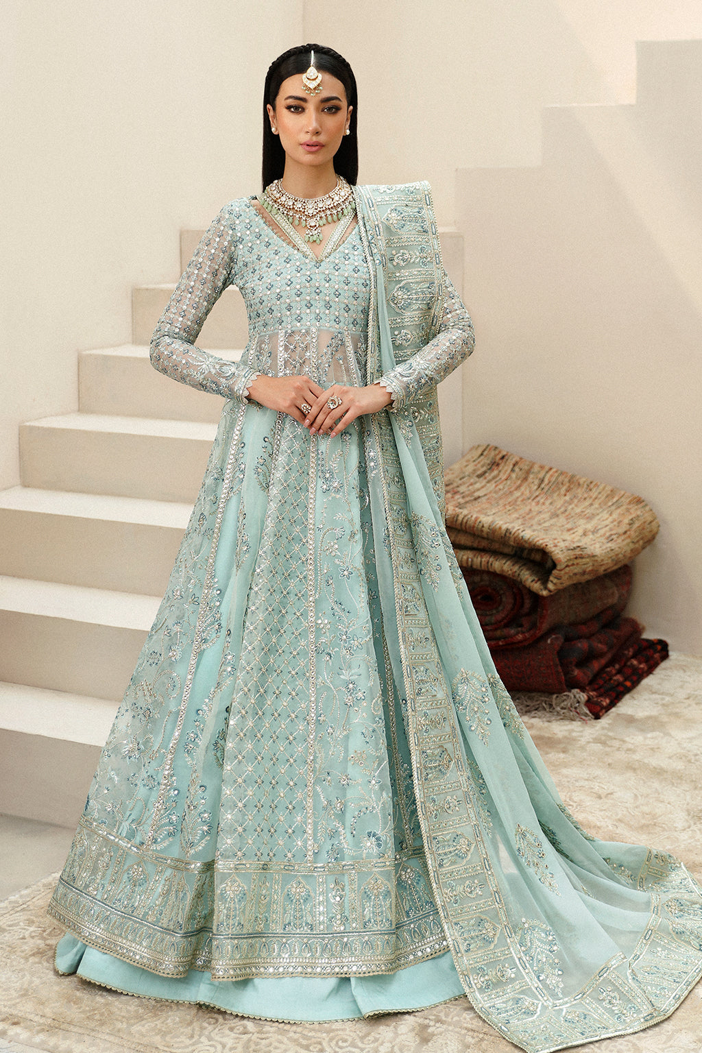 Afrozeh | Shehnai Wedding Formals 24 | Tazmeen by Afrozeh - Designer Dress  - Type : Ladies Clothes - Available at Libayah - 100% Original 