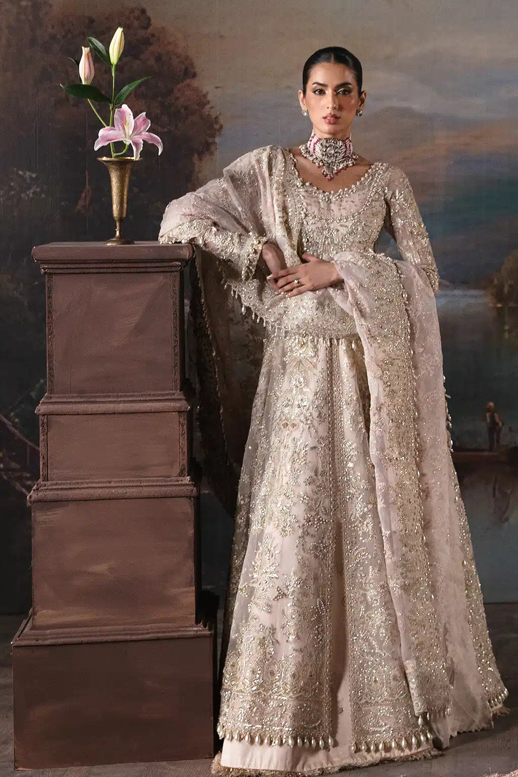 Afrozeh | The Brides Edit 23 | Clara by Afrozeh - Designer Dress  - Type : Ladies Clothes - Available at Libayah - 100% Original 