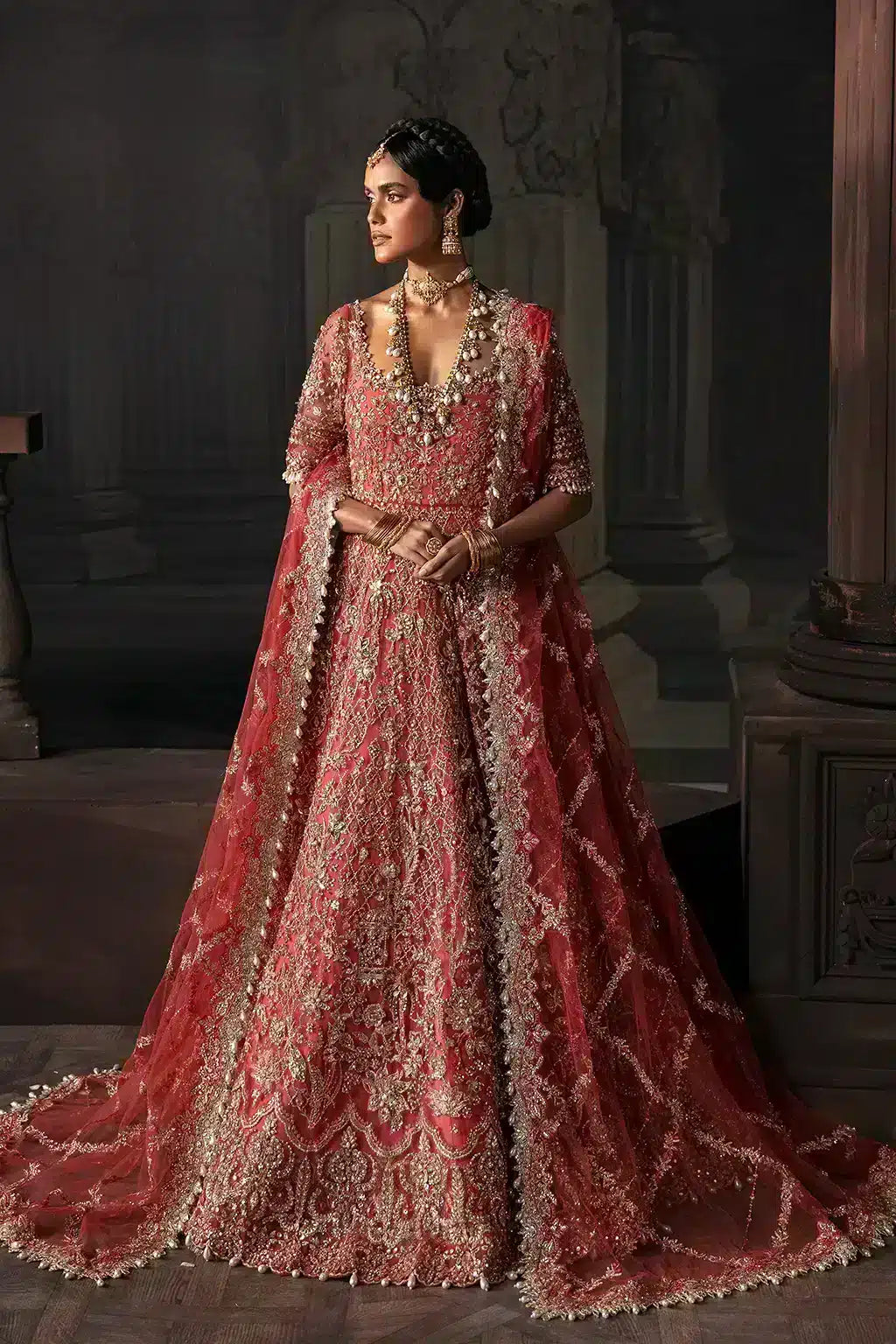 Afrozeh | The Brides Edit 23 | Lavinia by Afrozeh - Designer Dress  - Type : Ladies Clothes - Available at Libayah - 100% Original 