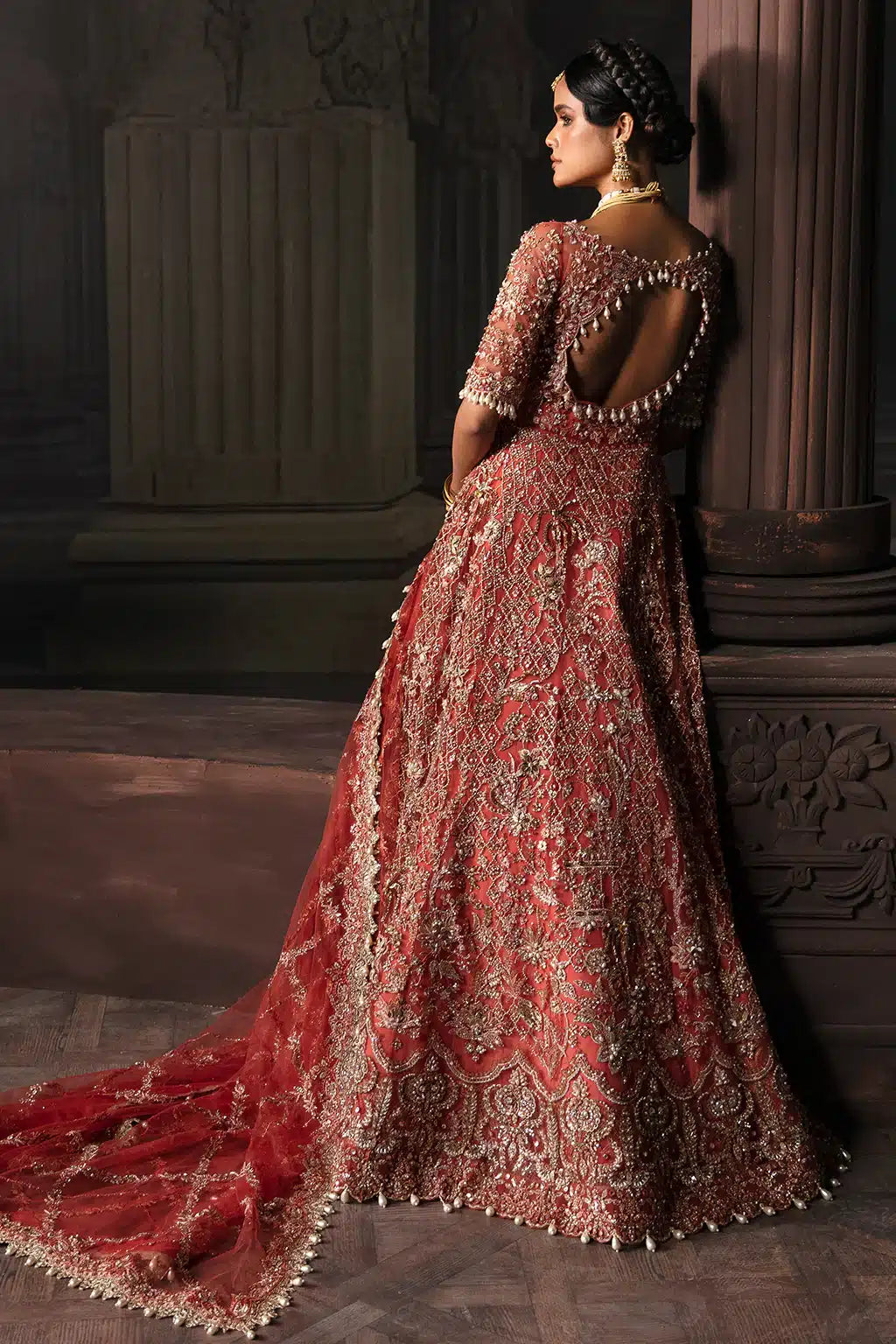 Afrozeh | The Brides Edit 23 | Lavinia by Afrozeh - Designer Dress  - Type : Ladies Clothes - Available at Libayah - 100% Original 