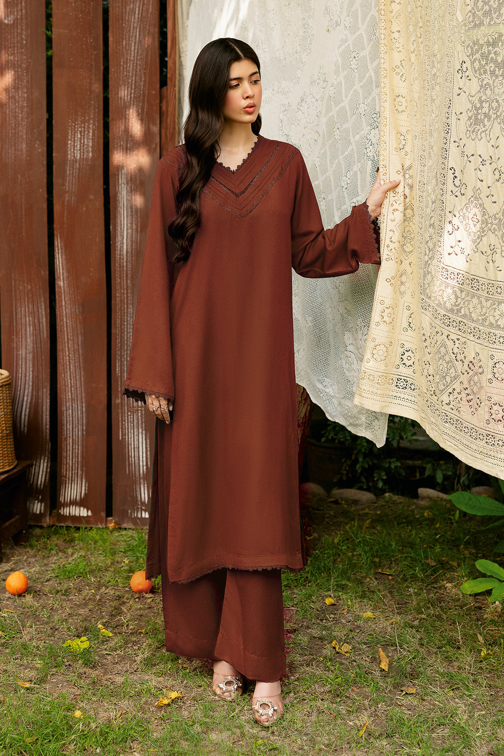 Afsanah | Basic Karandi |  AK-109 by Afsanah - Designer Dress - Type: Ladies Clothes - Available at Libayah - 100% Original