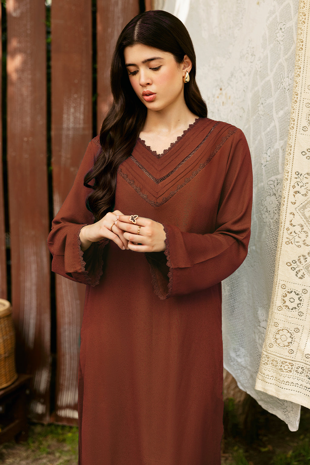 Afsanah | Basic Karandi |  AK-109 by Afsanah - Designer Dress - Type: Ladies Clothes - Available at Libayah - 100% Original