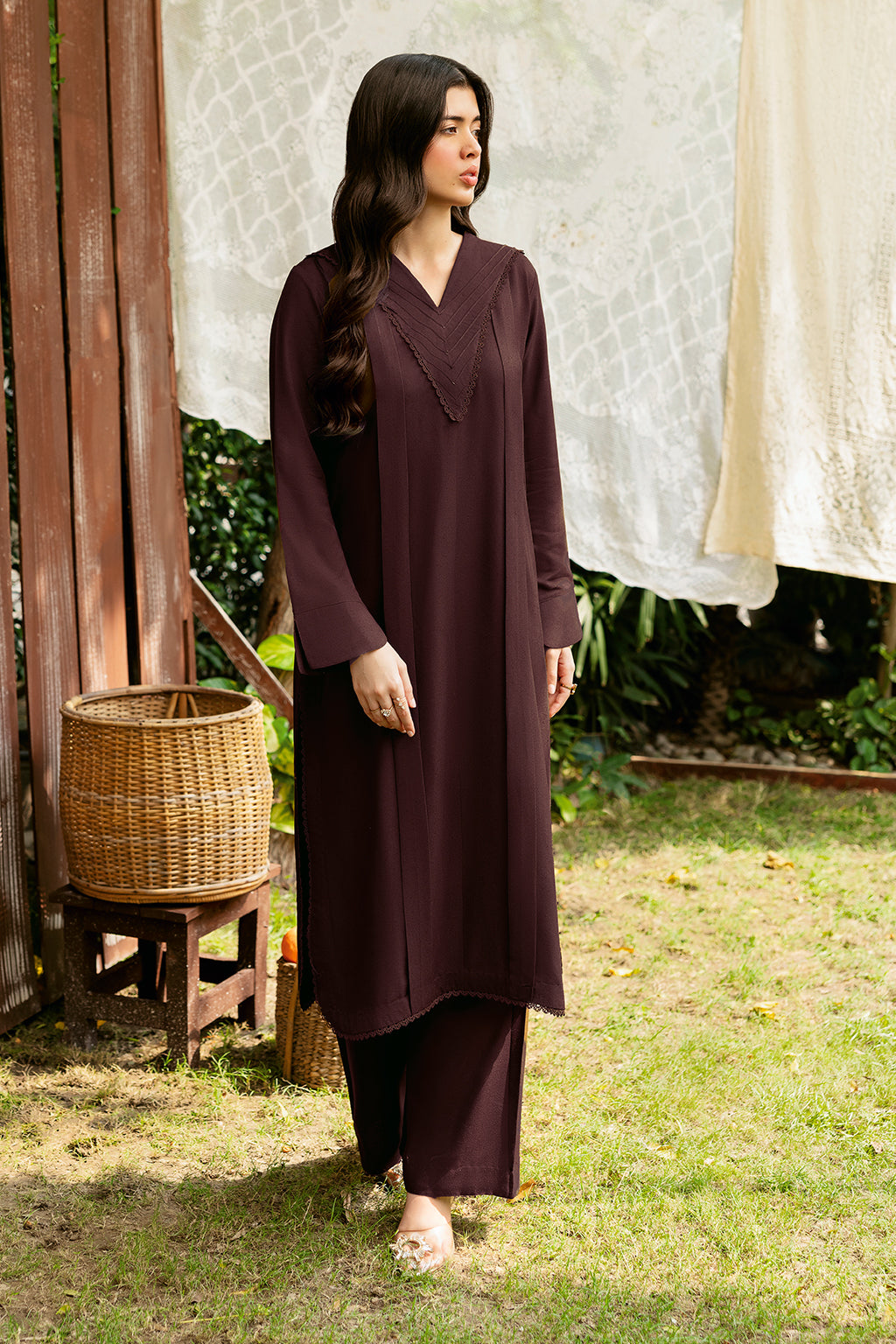 Afsanah | Basic Karandi |  AK-107 by Afsanah - Designer Dress - Type: Ladies Clothes - Available at Libayah - 100% Original