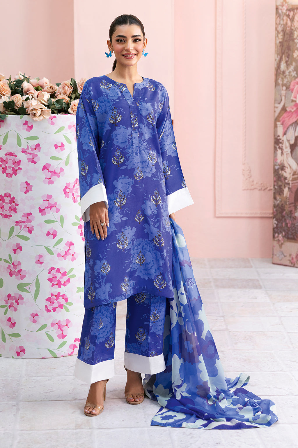 Afsanah | Basics Raw Silk | Ornate Gem AR-109 by Afsanah - Designer Dress - Type: Ladies Clothes - Available at Libayah - 100% Original