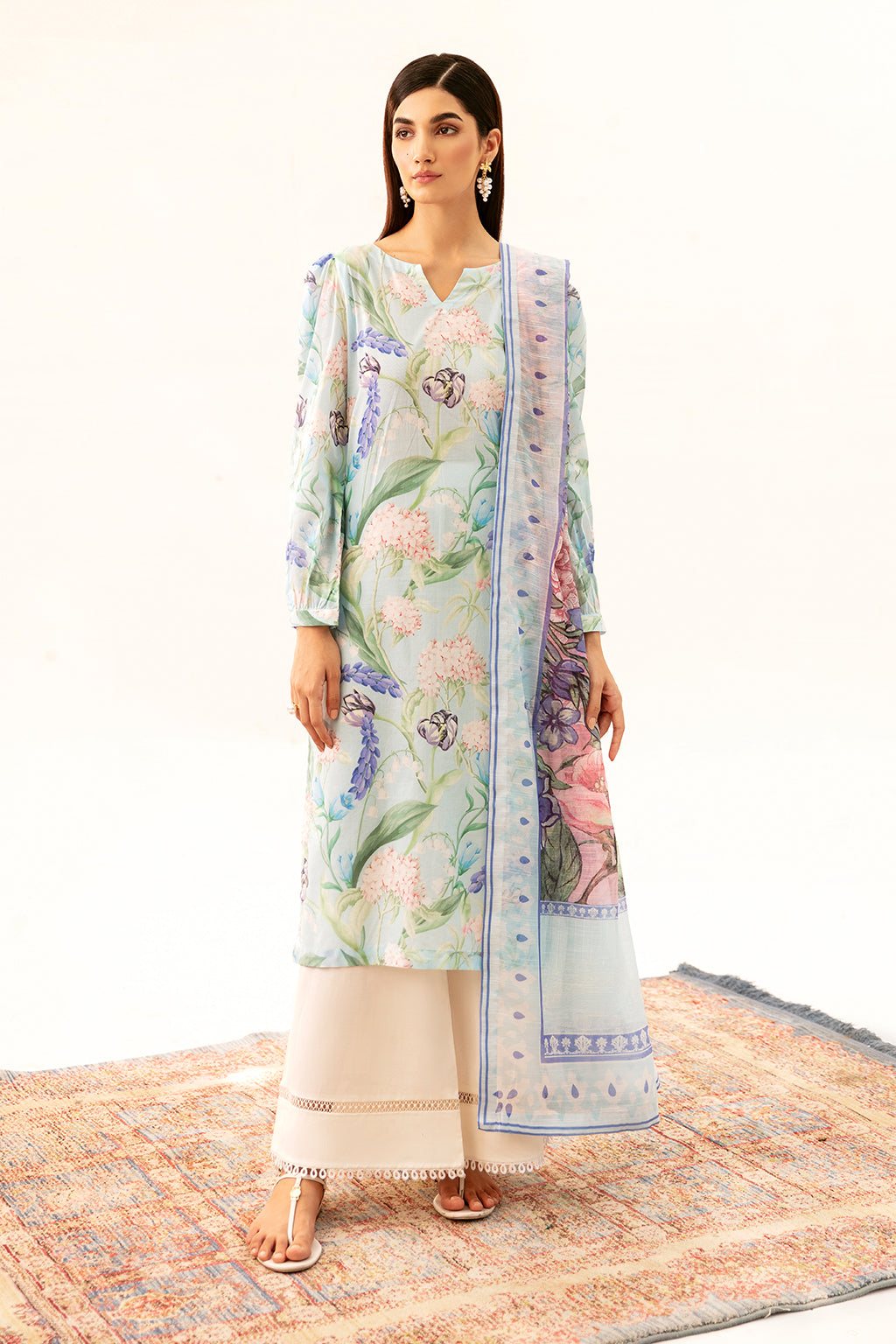 Afsanah | Ready to Wear |  Blossom AP-03 by Afsanah - Designer Dress - Type: Ladies Clothes - Available at Libayah - 100% Original