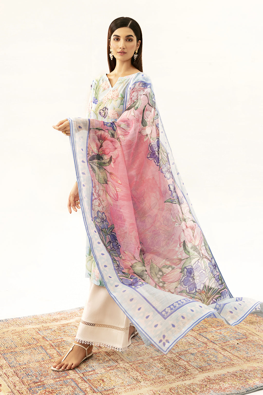 Afsanah | Ready to Wear |  Blossom AP-03 by Afsanah - Designer Dress - Type: Ladies Clothes - Available at Libayah - 100% Original