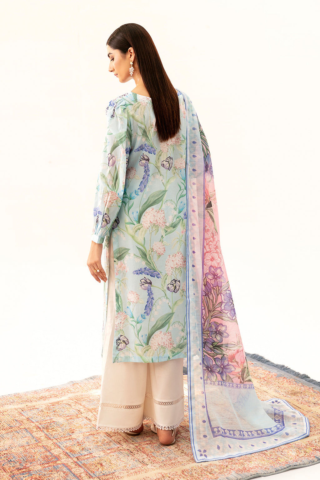 Afsanah | Ready to Wear |  Blossom AP-03 by Afsanah - Designer Dress - Type: Ladies Clothes - Available at Libayah - 100% Original