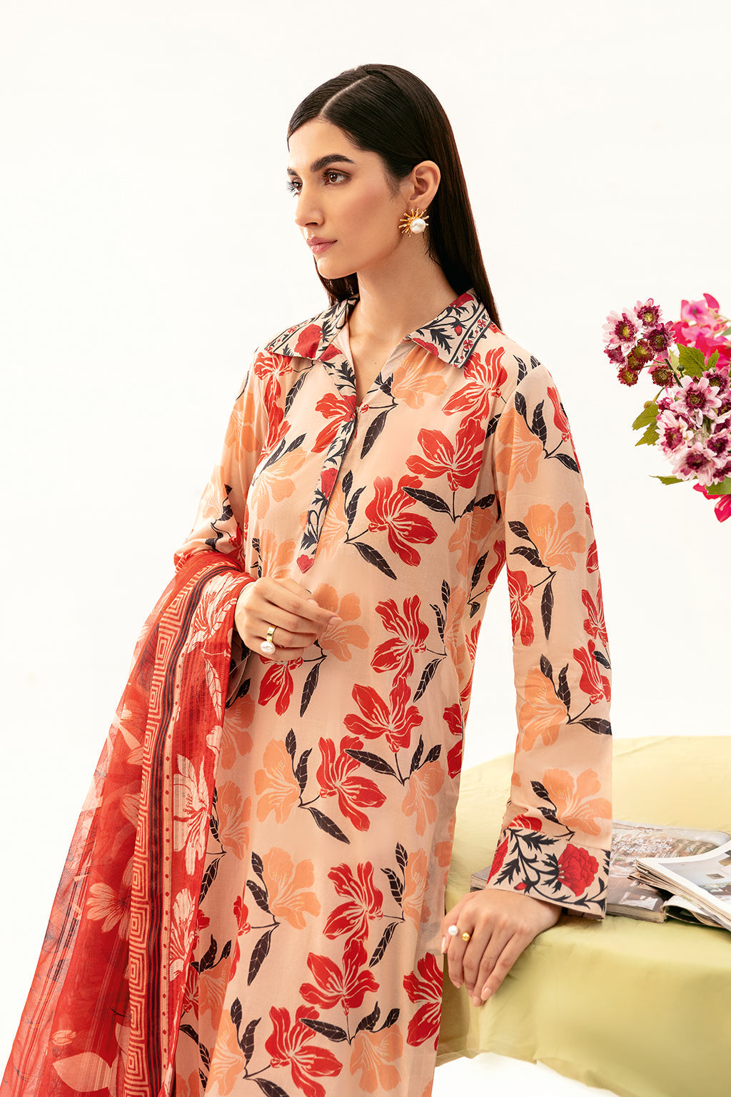 Afsanah | Ready to Wear |  Sand Breeze AP-10 by Afsanah - Designer Dress - Type: Ladies Clothes - Available at Libayah - 100% Original