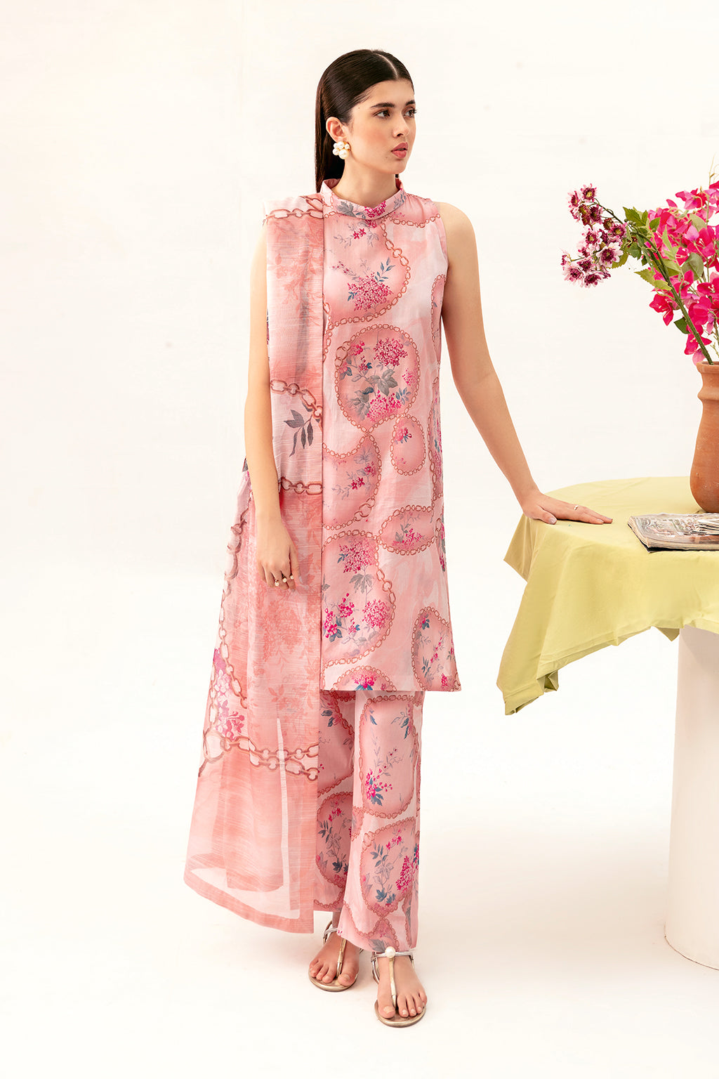 Afsanah | Ready to Wear |  Pink Tint AP-07 by Afsanah - Designer Dress - Type: Ladies Clothes - Available at Libayah - 100% Original