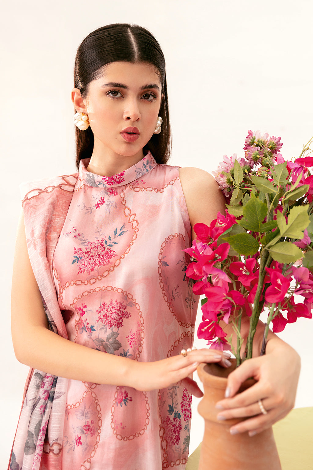 Afsanah | Ready to Wear |  Pink Tint AP-07 by Afsanah - Designer Dress - Type: Ladies Clothes - Available at Libayah - 100% Original