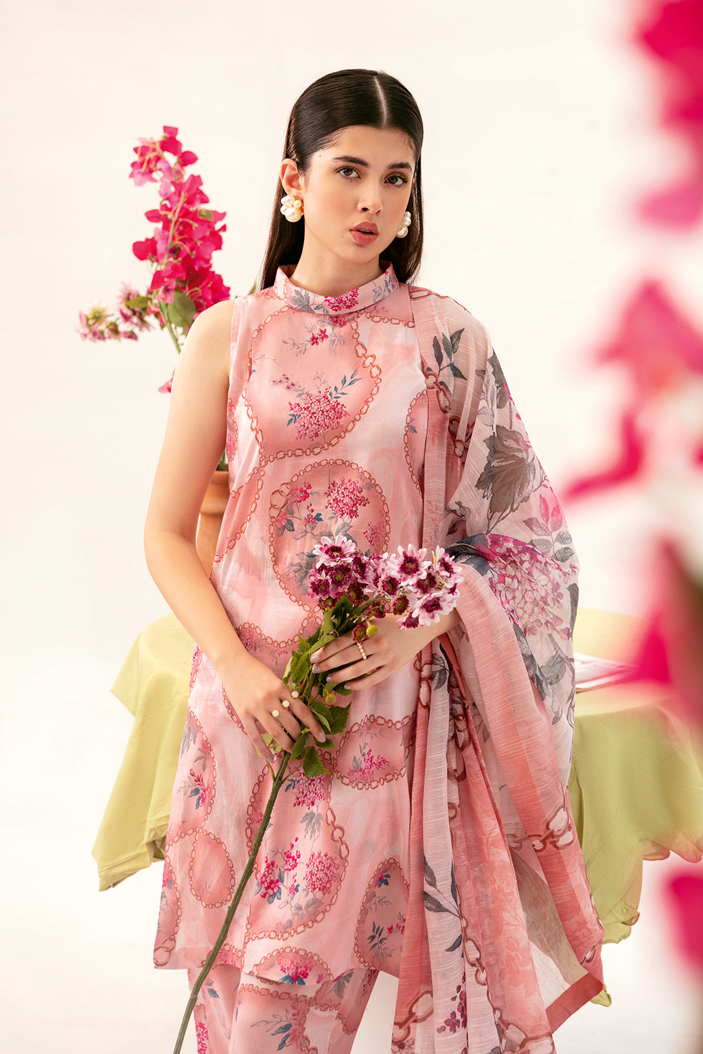 Afsanah | Ready to Wear |  Pink Tint AP-07 by Afsanah - Designer Dress - Type: Ladies Clothes - Available at Libayah - 100% Original