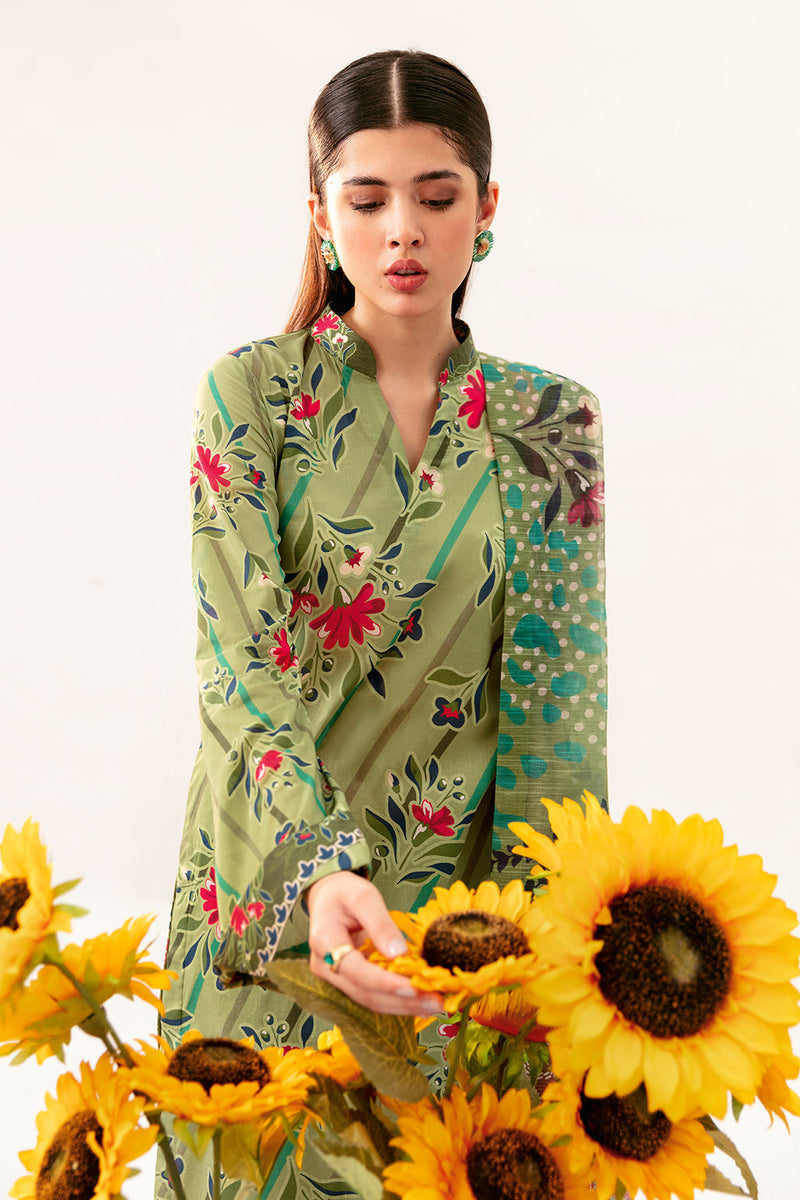 Afsanah | Ready to Wear |  Forest green AP-06 by Afsanah - Designer Dress - Type: Ladies Clothes - Available at Libayah - 100% Original