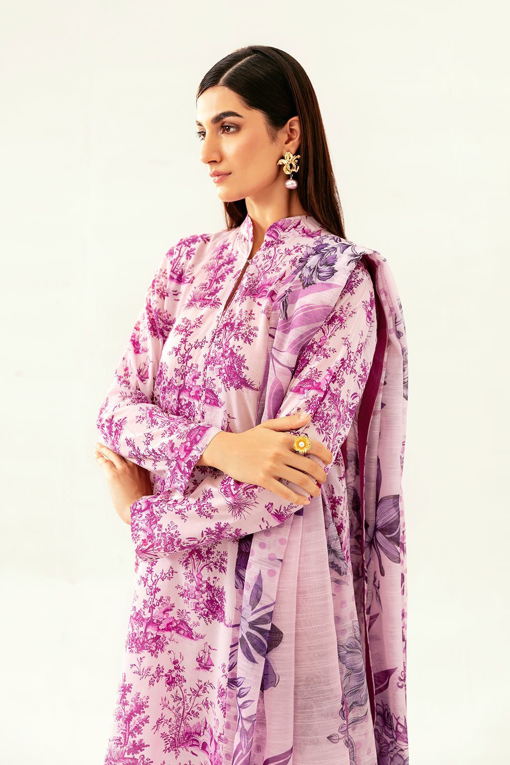 Afsanah | Ready to Wear |  Radiant Bloom AP-04 by Afsanah - Designer Dress - Type: Ladies Clothes - Available at Libayah - 100% Original