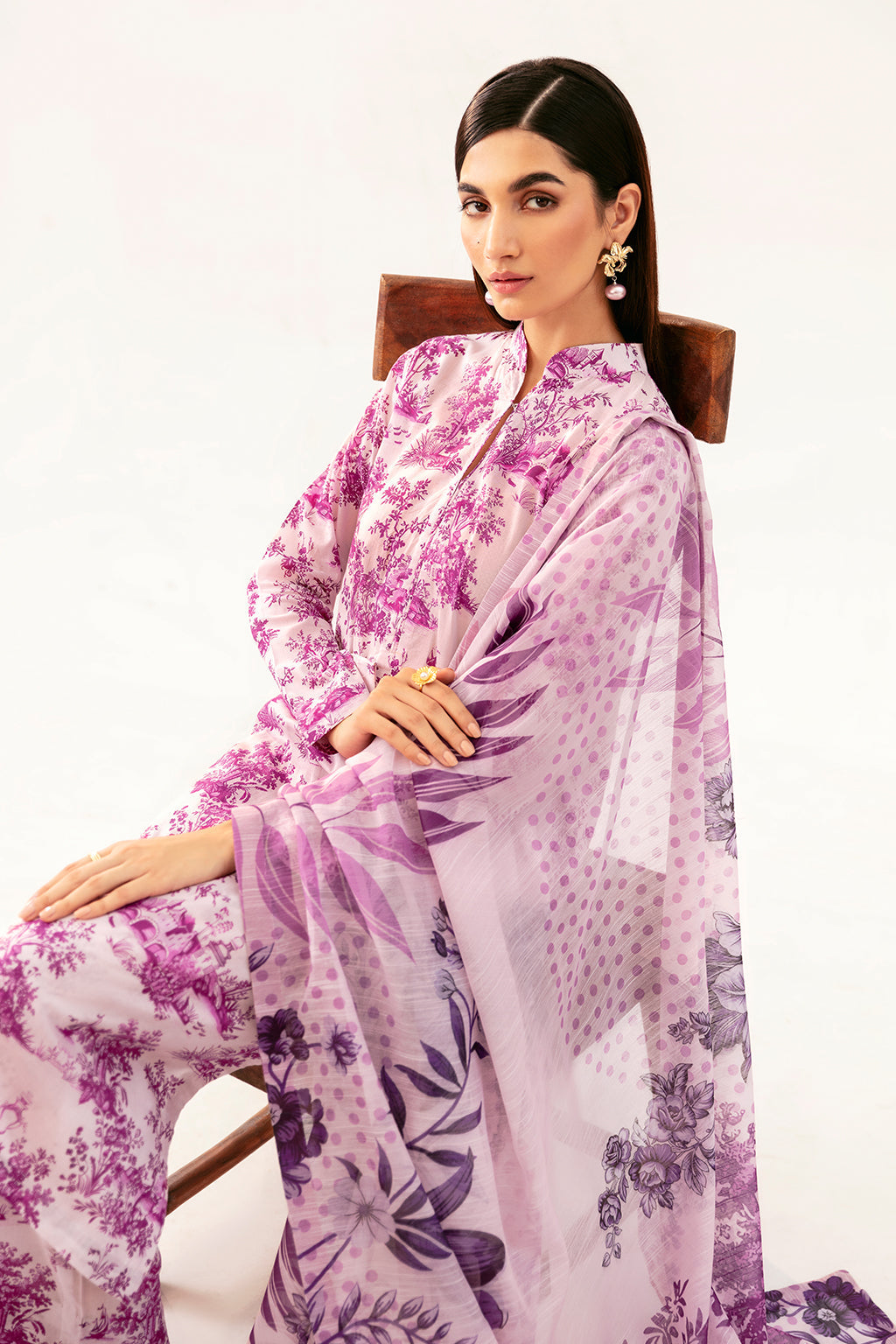 Afsanah | Ready to Wear |  Radiant Bloom AP-04 by Afsanah - Designer Dress - Type: Ladies Clothes - Available at Libayah - 100% Original