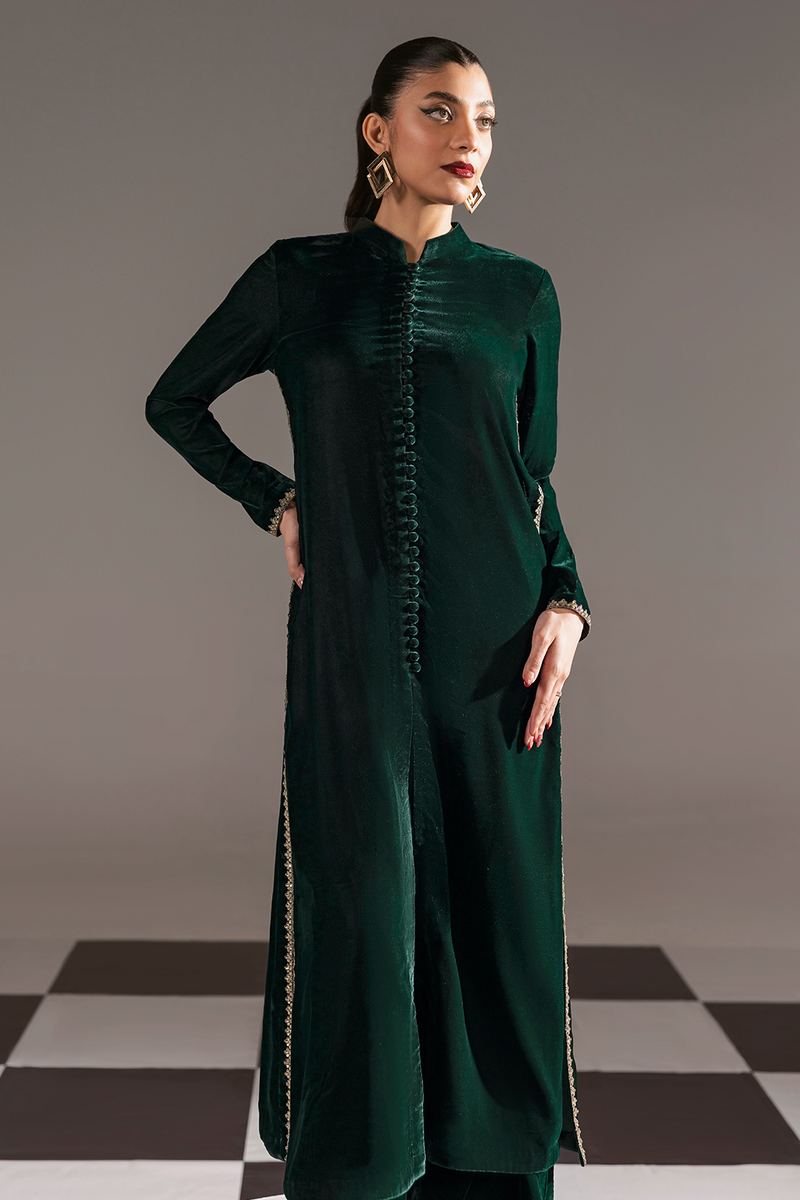 Afsanah | The Velvet Edit | AV-111 by Afsanah - Designer Dress - Type: Ladies Clothes - Available at Libayah - 100% Original