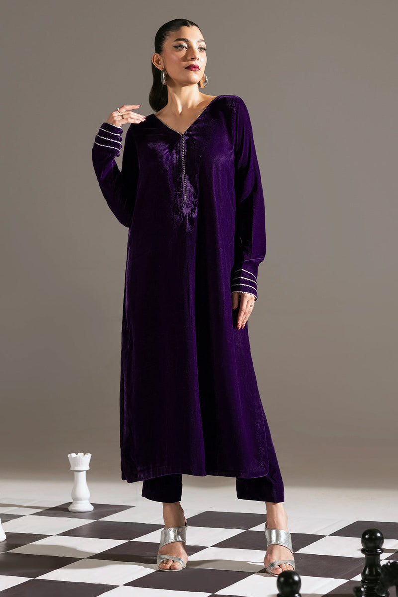 Afsanah | The Velvet Edit | AV-104 by Afsanah - Designer Dress - Type: Ladies Clothes - Available at Libayah - 100% Original