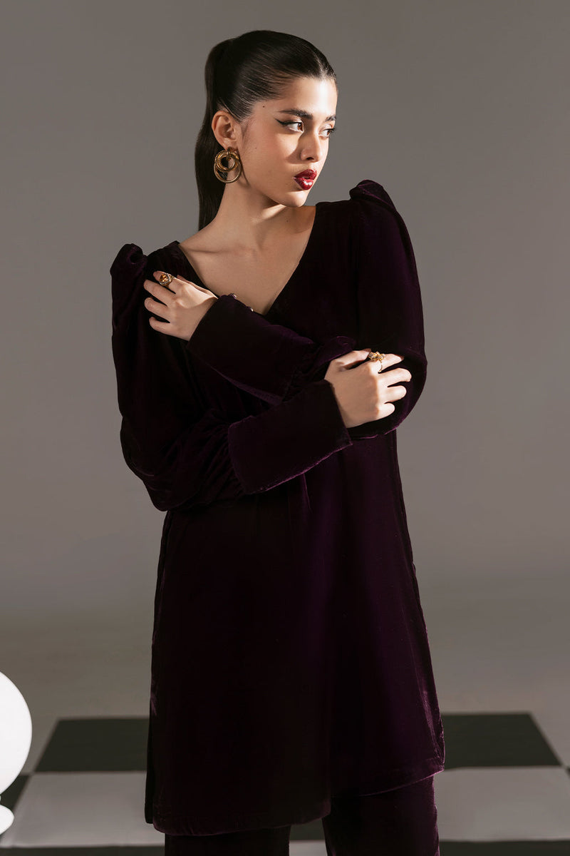 Afsanah | The Velvet Edit | AV-110 by Afsanah - Designer Dress - Type: Ladies Clothes - Available at Libayah - 100% Original
