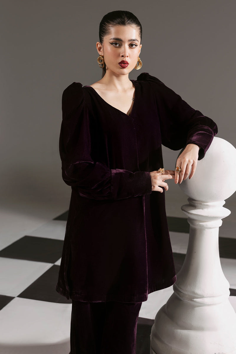 Afsanah | The Velvet Edit | AV-110 by Afsanah - Designer Dress - Type: Ladies Clothes - Available at Libayah - 100% Original