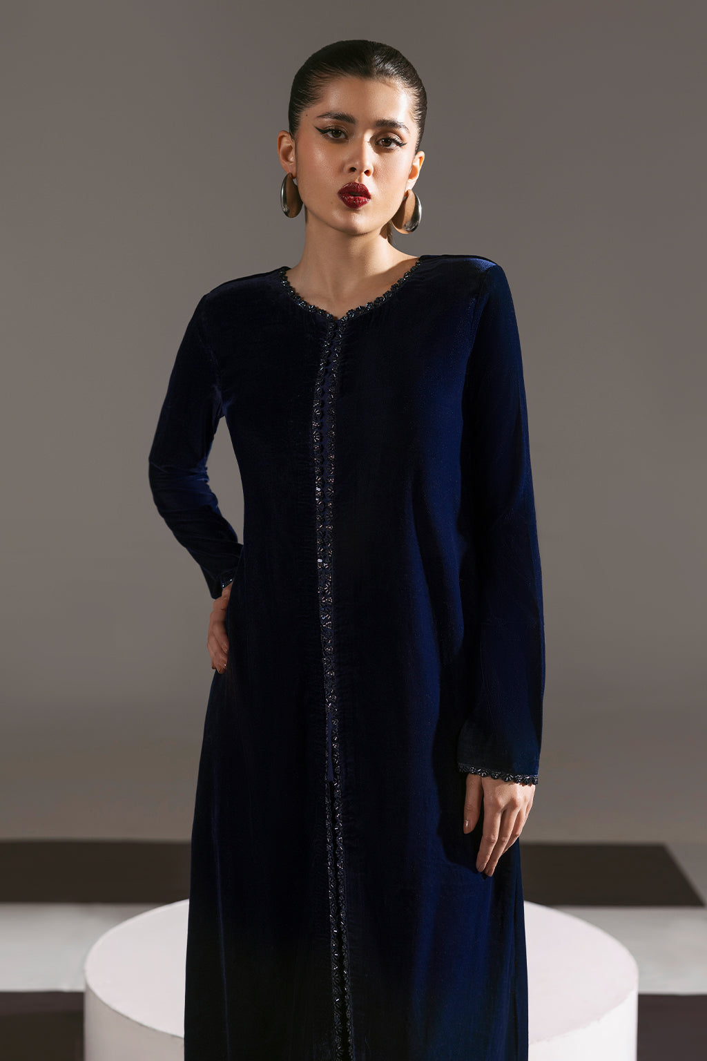 Afsanah | The Velvet Edit | AV-109 by Afsanah - Designer Dress - Type: Ladies Clothes - Available at Libayah - 100% Original