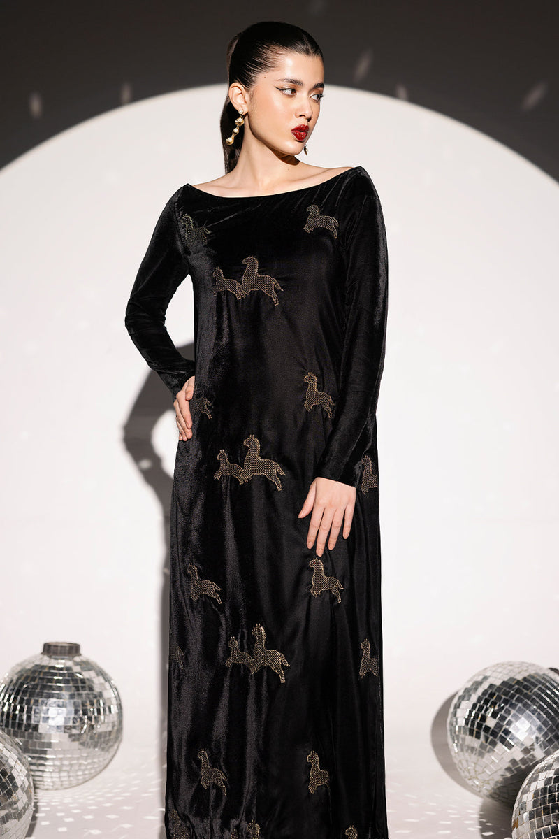 Afsanah | The Velvet Edit | AV-106 by Afsanah - Designer Dress - Type: Ladies Clothes - Available at Libayah - 100% Original