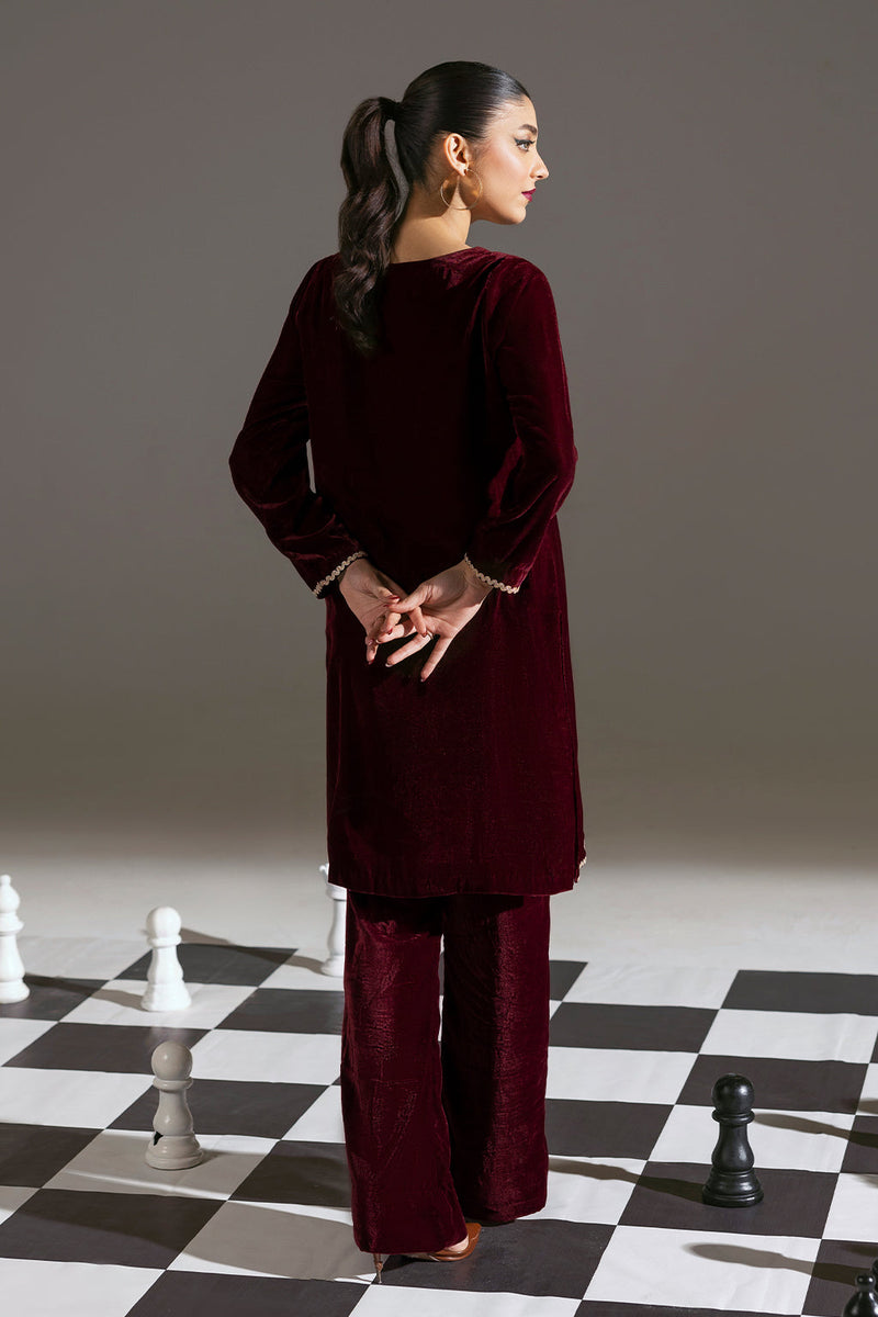 Afsanah | The Velvet Edit | AV-103 by Afsanah - Designer Dress - Type: Ladies Clothes - Available at Libayah - 100% Original